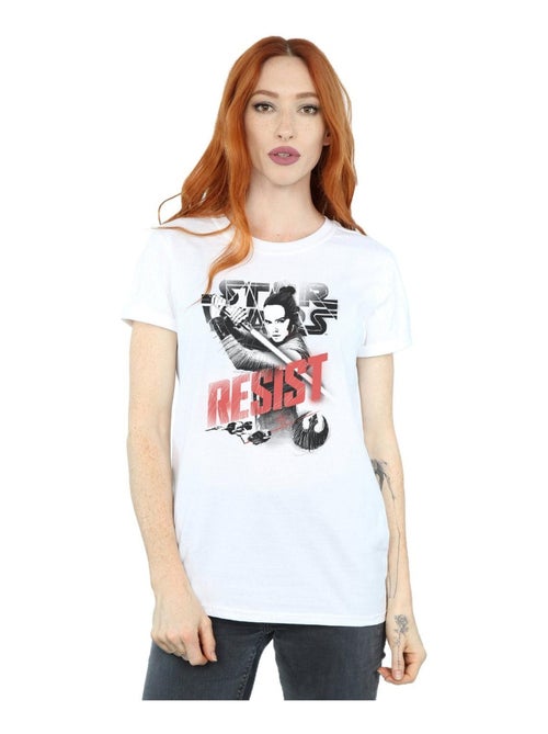 Star Wars - T-shirt THE LAST JEDI RESIST - Kiabi