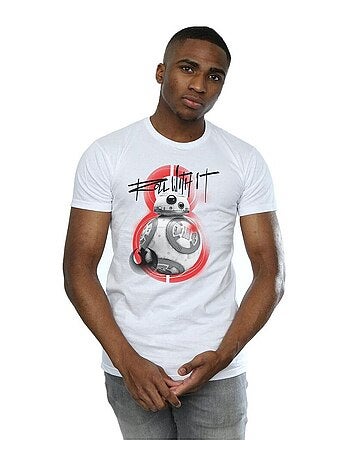 Star Wars - T-shirt THE LAST JEDI ROLL WITH IT