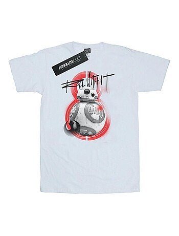 Star Wars - T-shirt THE LAST JEDI ROLL WITH IT