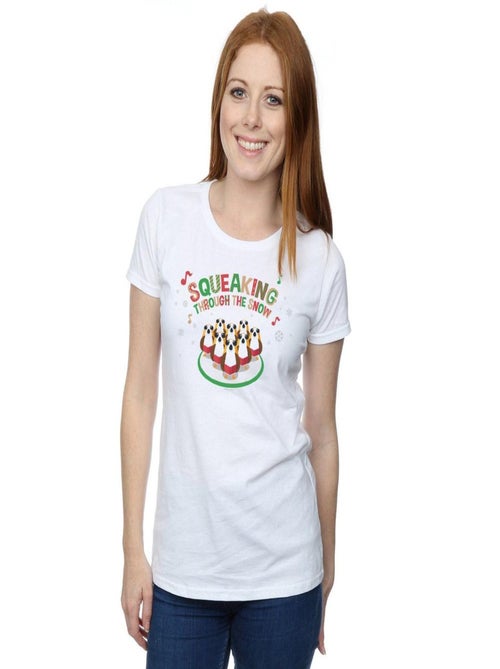 Star Wars - T-shirt THE LAST JEDI SQUEAKING ROLLING THROUGH THE SNOW - Kiabi