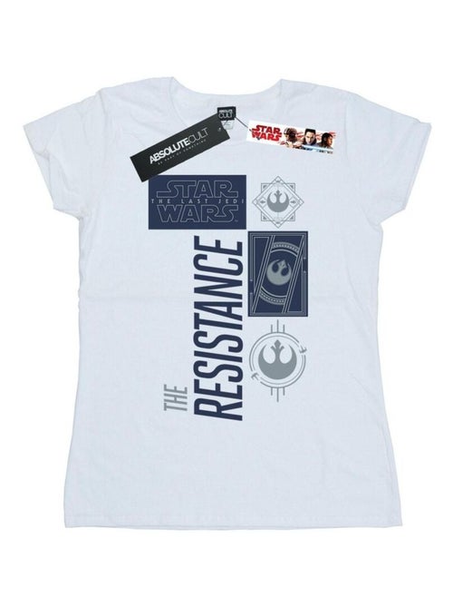 Star Wars - T-shirt THE LAST JEDI THE RESISTANCE - Kiabi Star Wars - T-shirt THE LAST JEDI THE RESISTANCE - Kiabi