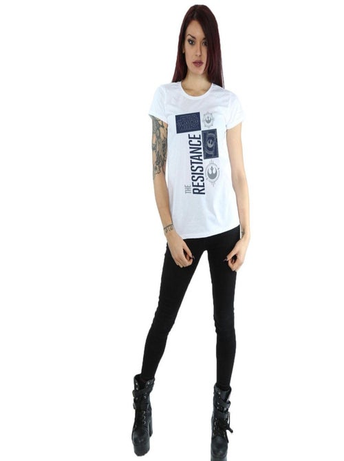 Star Wars - T-shirt THE LAST JEDI THE RESISTANCE - Kiabi Star Wars - T-shirt THE LAST JEDI THE RESISTANCE - Kiabi