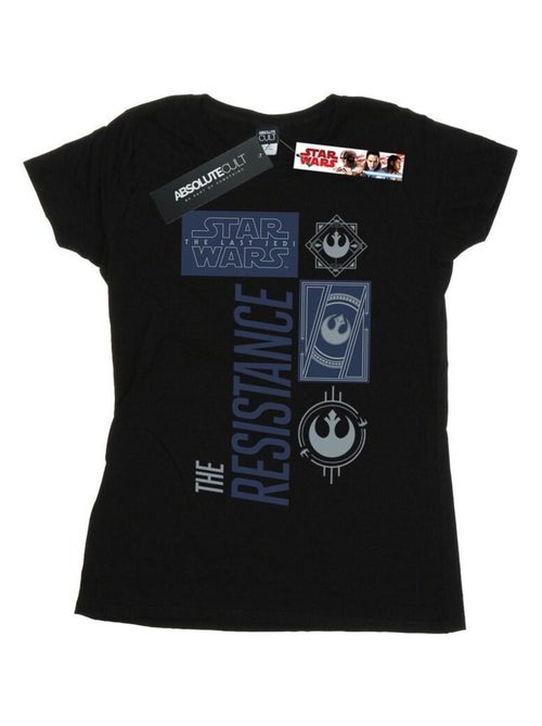 Star Wars - T-shirt THE LAST JEDI THE RESISTANCE - Kiabi Star Wars - T-shirt THE LAST JEDI THE RESISTANCE - Kiabi
