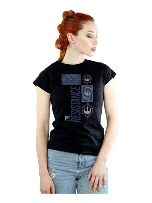 Star Wars - T-shirt THE LAST JEDI THE RESISTANCE - Kiabi Star Wars - T-shirt THE LAST JEDI THE RESISTANCE - Kiabi