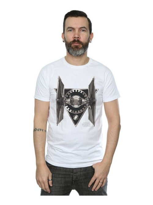 Star Wars - T-shirt THE LAST JEDI TIE FIGHTER - Kiabi