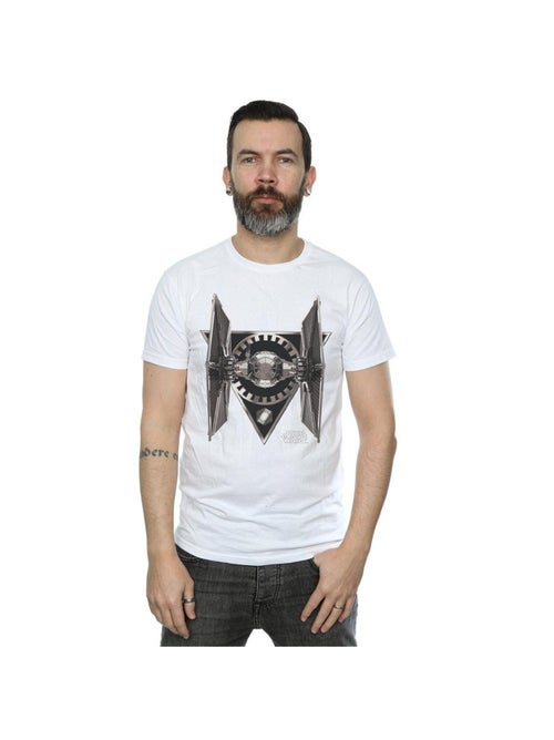 Star Wars - T-shirt THE LAST JEDI TIE FIGHTER - Kiabi Star Wars - T-shirt THE LAST JEDI TIE FIGHTER - Kiabi
