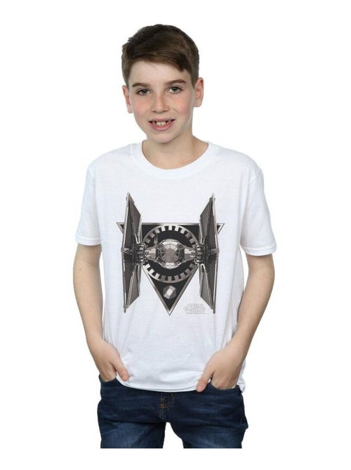 Star Wars - T-shirt THE LAST JEDI TIE FIGHTER - Kiabi