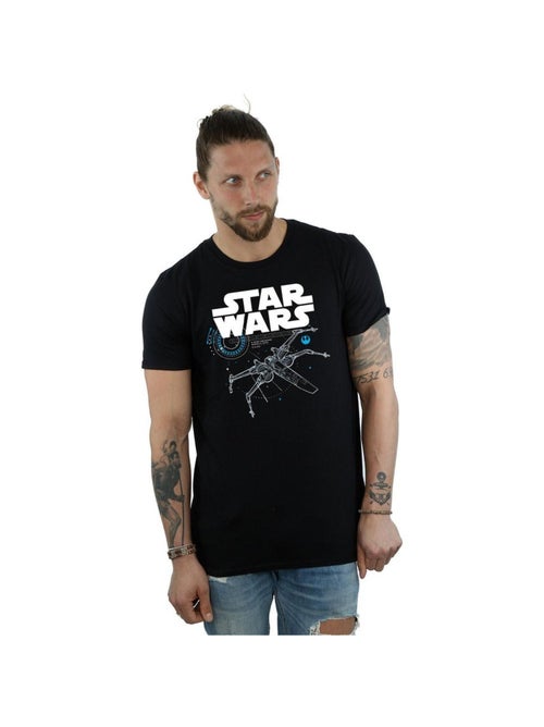 Star Wars - T-shirt THE LAST JEDI X-WING - Kiabi