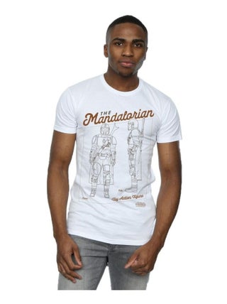 Star Wars - T-shirt THE MANDALORIAN ACTION FIGURE