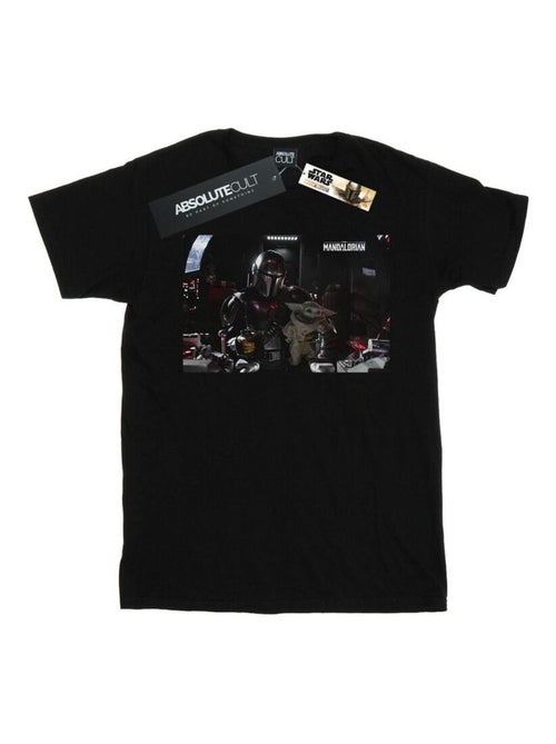 Star Wars - T-shirt THE MANDALORIAN AND CO-PILOT - Kiabi Star Wars - T-shirt THE MANDALORIAN AND CO-PILOT - Kiabi
