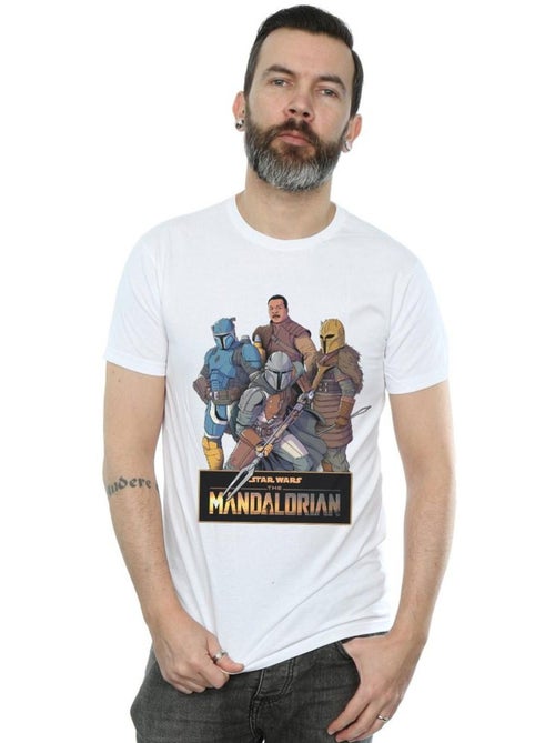Star Wars - T-shirt THE MANDALORIAN - Kiabi Star Wars - T-shirt THE MANDALORIAN - Kiabi