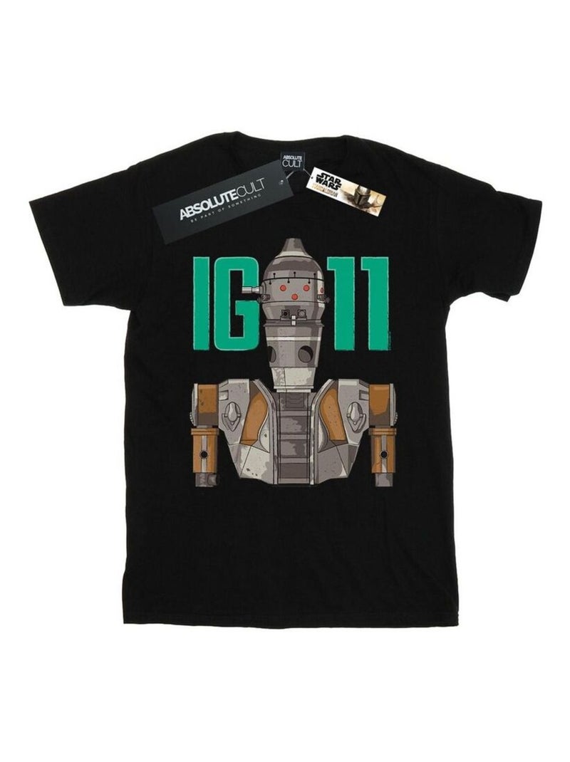 Star Wars - T-shirt THE MANDALORIAN BOUNTY HUNTER Noir - Kiabi