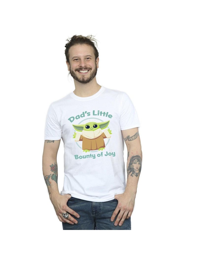 Star Wars - T-shirt THE MANDALORIAN BOUNTY OF JOY Blanc - Kiabi