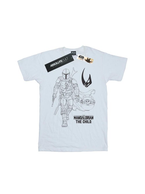 Star Wars - T-shirt THE MANDALORIAN CLAN OF TWO - Kiabi