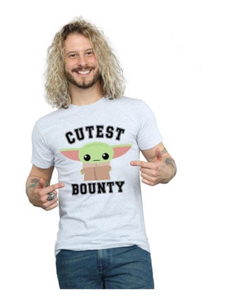 Star Wars - T-shirt THE MANDALORIAN CUTEST BOUNTY