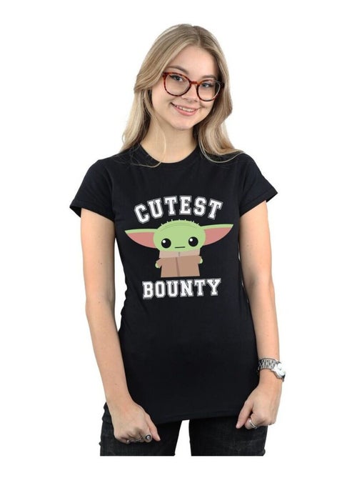 Star Wars - T-shirt THE MANDALORIAN CUTEST BOUNTY - Kiabi