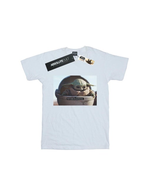 Star Wars - T-shirt THE MANDALORIAN DON'T MAKE ME - Kiabi