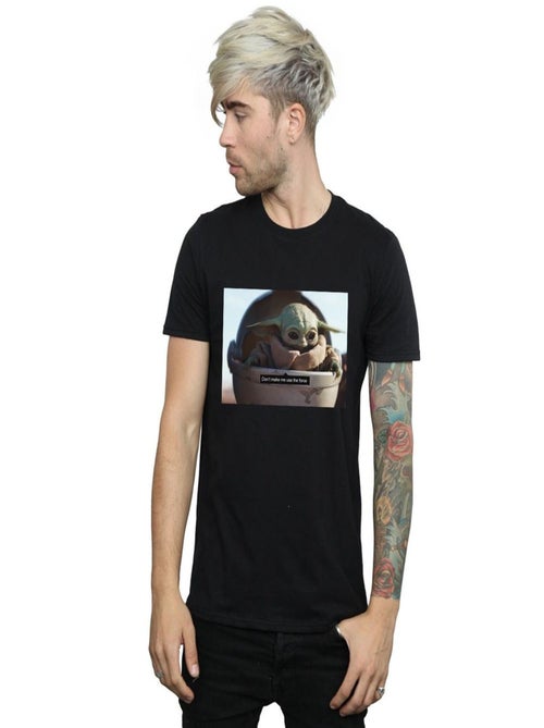 Star Wars - T-shirt THE MANDALORIAN DON'T MAKE ME - Kiabi