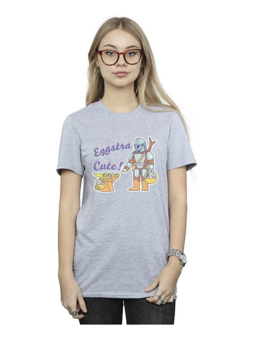 Star Wars - T-shirt THE MANDALORIAN EGGSTRA CUTE - Kiabi