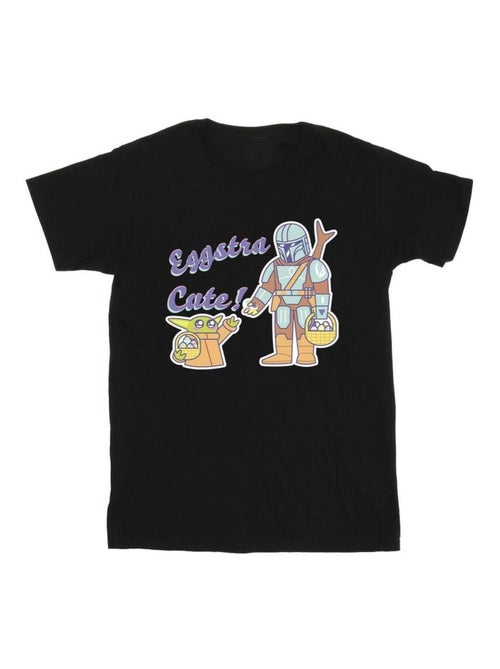 Star Wars - T-shirt THE MANDALORIAN EGGSTRA CUTE - Kiabi
