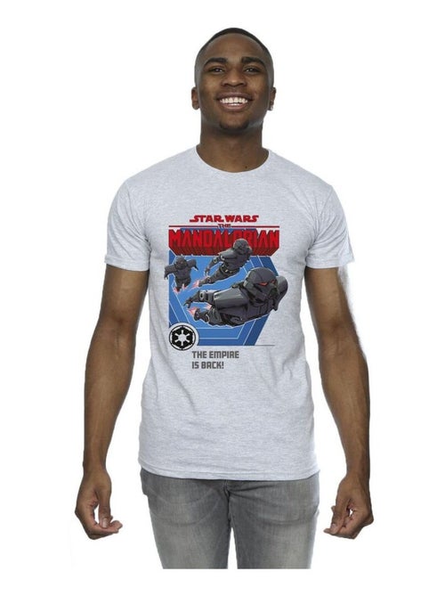 Star Wars - T-shirt THE MANDALORIAN EMPIRE IS BACK - Kiabi