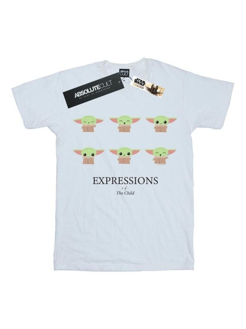 Star Wars - T-shirt THE MANDALORIAN EXPRESSIONS OF THE CHILD - Kiabi
