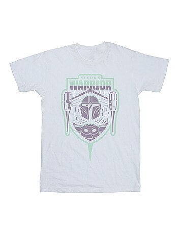 Star Wars - T-shirt THE MANDALORIAN FIERCE WARRIOR