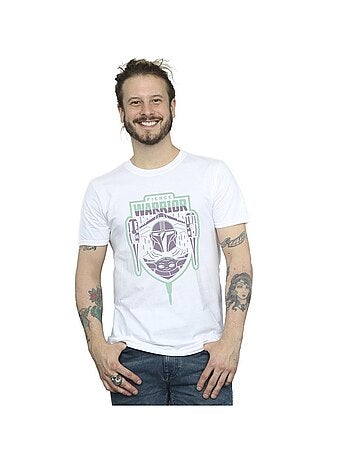 Star Wars - T-shirt THE MANDALORIAN FIERCE WARRIOR
