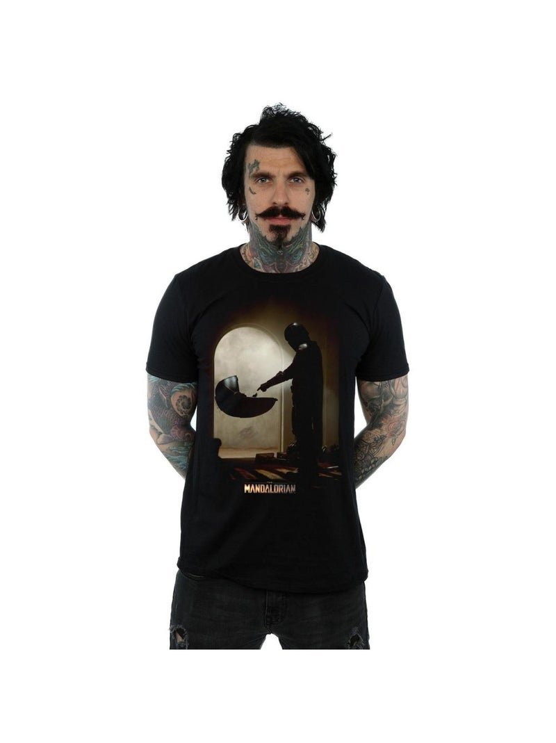 Star Wars - T-shirt THE MANDALORIAN FIND THE CHILD Noir - Kiabi