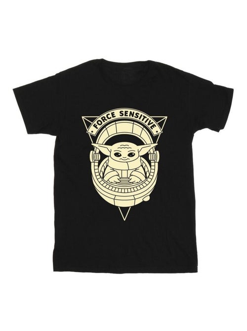 Star Wars - T-shirt THE MANDALORIAN FORCE SENSITIVE - Kiabi Star Wars - T-shirt THE MANDALORIAN FORCE SENSITIVE - Kiabi