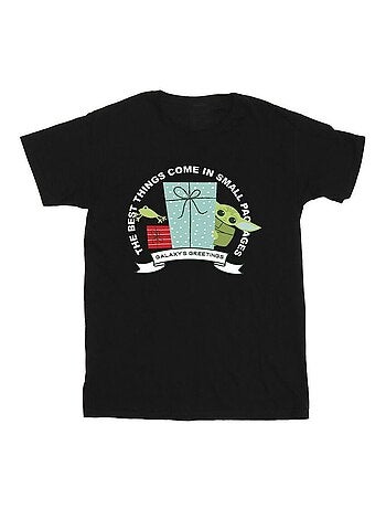 Star Wars - T-shirt THE MANDALORIAN GALAXY'S GREETINGS