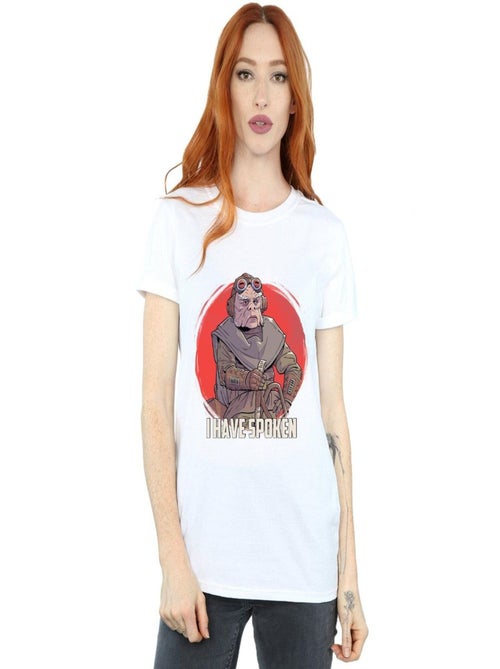 Star Wars - T-shirt THE MANDALORIAN HAVE SPOKEN - Kiabi Star Wars - T-shirt THE MANDALORIAN HAVE SPOKEN - Kiabi