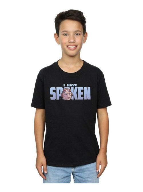 Star Wars - T-shirt THE MANDALORIAN HAVE SPOKEN - Kiabi
