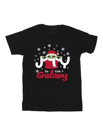 Star Wars - T-shirt THE MANDALORIAN JOY TO THE GALAXY