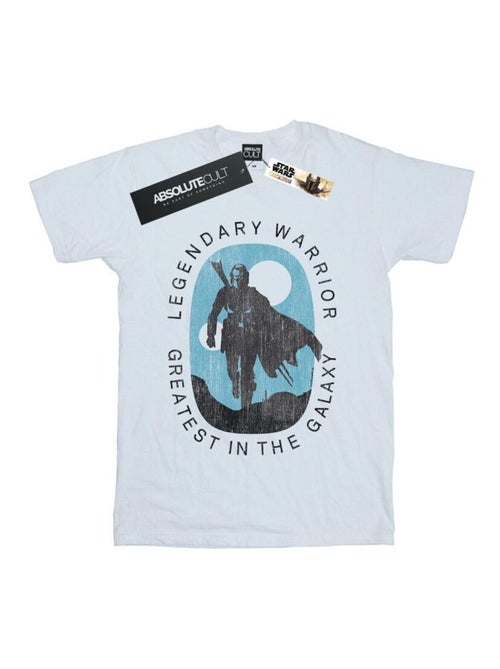 Star Wars - T-shirt THE MANDALORIAN LEGENDARY WARRIOR GREATEST IN THE GALAXY - Kiabi Star Wars - T-shirt THE MANDALORIAN LEGENDARY WARRIOR GREATEST IN THE GALAXY - Kiabi