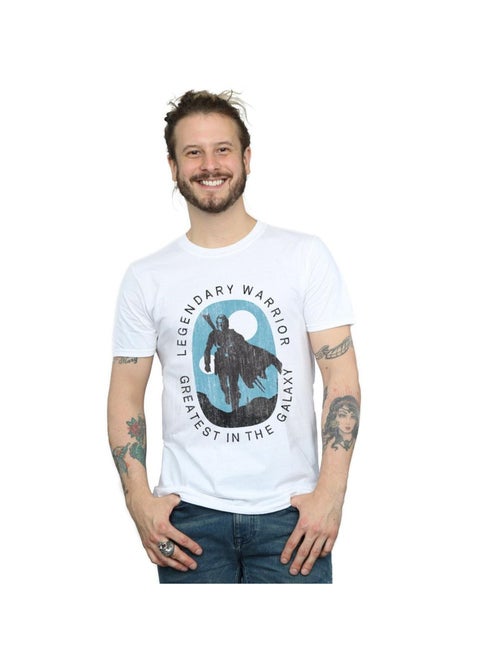 Star Wars - T-shirt THE MANDALORIAN LEGENDARY WARRIOR GREATEST IN THE GALAXY - Kiabi Star Wars - T-shirt THE MANDALORIAN LEGENDARY WARRIOR GREATEST IN THE GALAXY - Kiabi