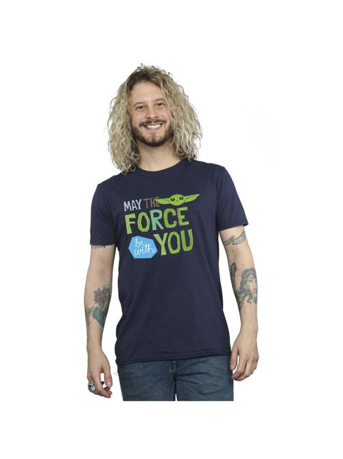 Star Wars - T-shirt THE MANDALORIAN MAY THE FORCE BE WITH YOU - Kiabi