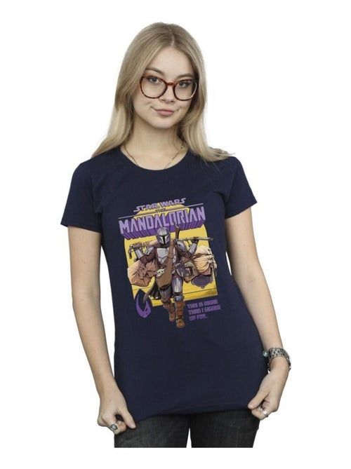 Star Wars - T-shirt THE MANDALORIAN MORE THAN SIGNED UP FOR - Kiabi