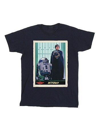 Star Wars - T-shirt THE MANDALORIAN MTFBWY