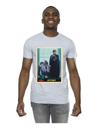 Star Wars - T-shirt THE MANDALORIAN MTFBWY