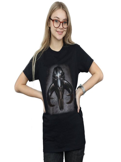 Star Wars - T-shirt THE MANDALORIAN MYTHOSAUR SKULL - Kiabi Star Wars - T-shirt THE MANDALORIAN MYTHOSAUR SKULL - Kiabi