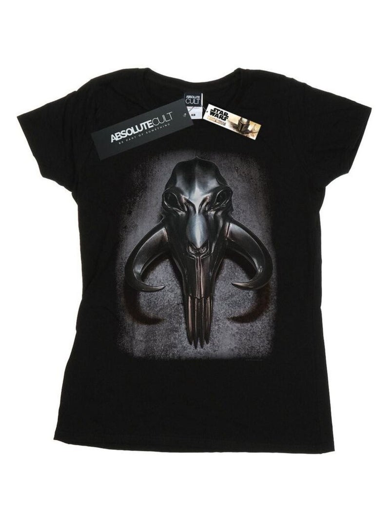 Star Wars - T-shirt THE MANDALORIAN MYTHOSAUR SKULL Noir - Kiabi