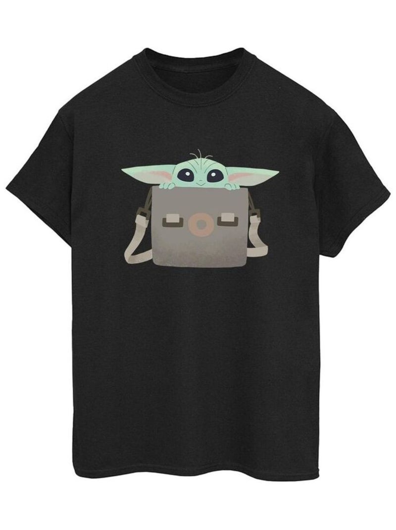 Star Wars - T-shirt THE MANDALORIAN Noir - Kiabi