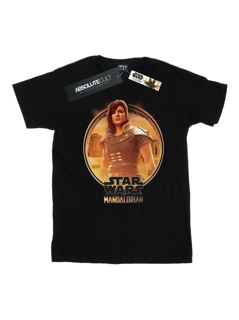 Star Wars - T-shirt THE MANDALORIAN Noir - Kiabi