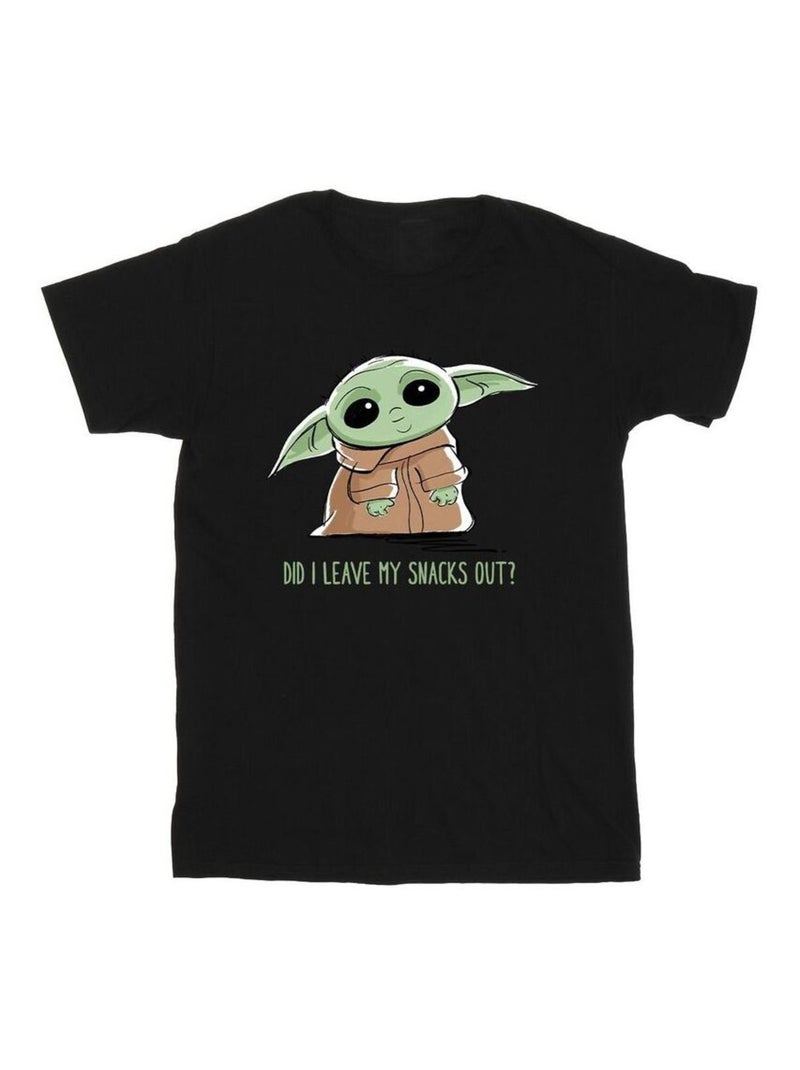 Star Wars - T-shirt THE MANDALORIAN Noir - Kiabi