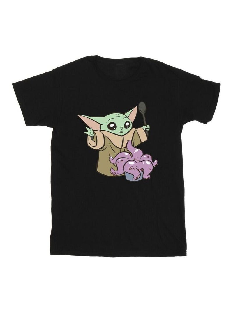 Star Wars - T-shirt THE MANDALORIAN Noir - Kiabi
