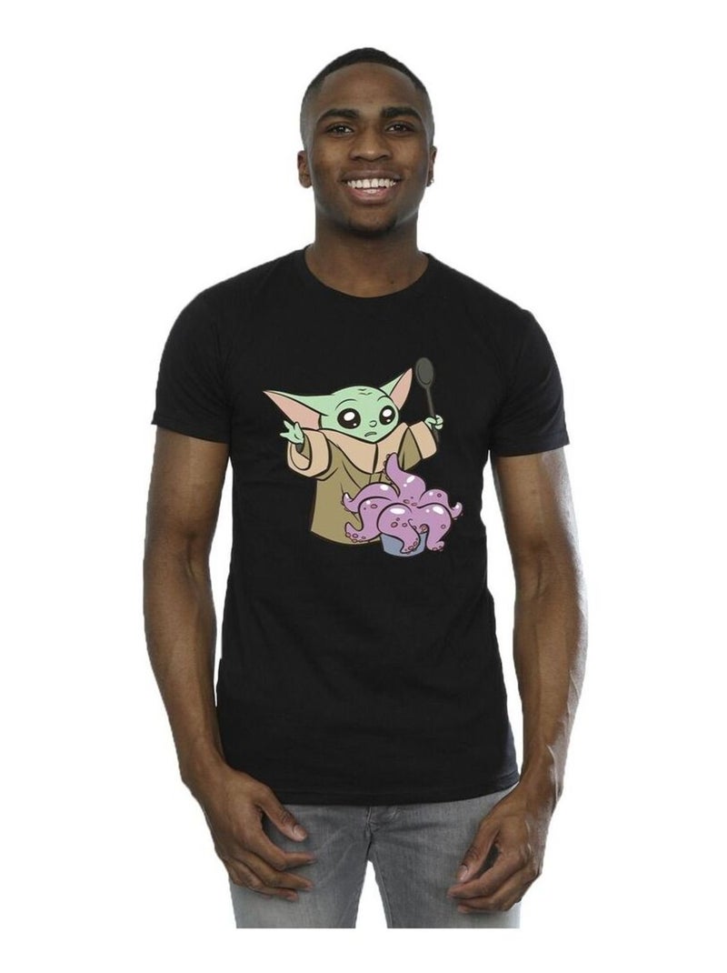 Star Wars - T-shirt THE MANDALORIAN Noir - Kiabi