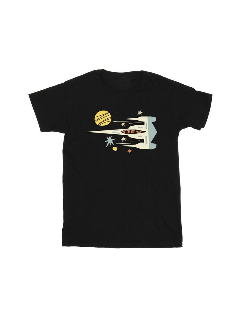 Star Wars - T-shirt THE MANDALORIAN Noir - Kiabi