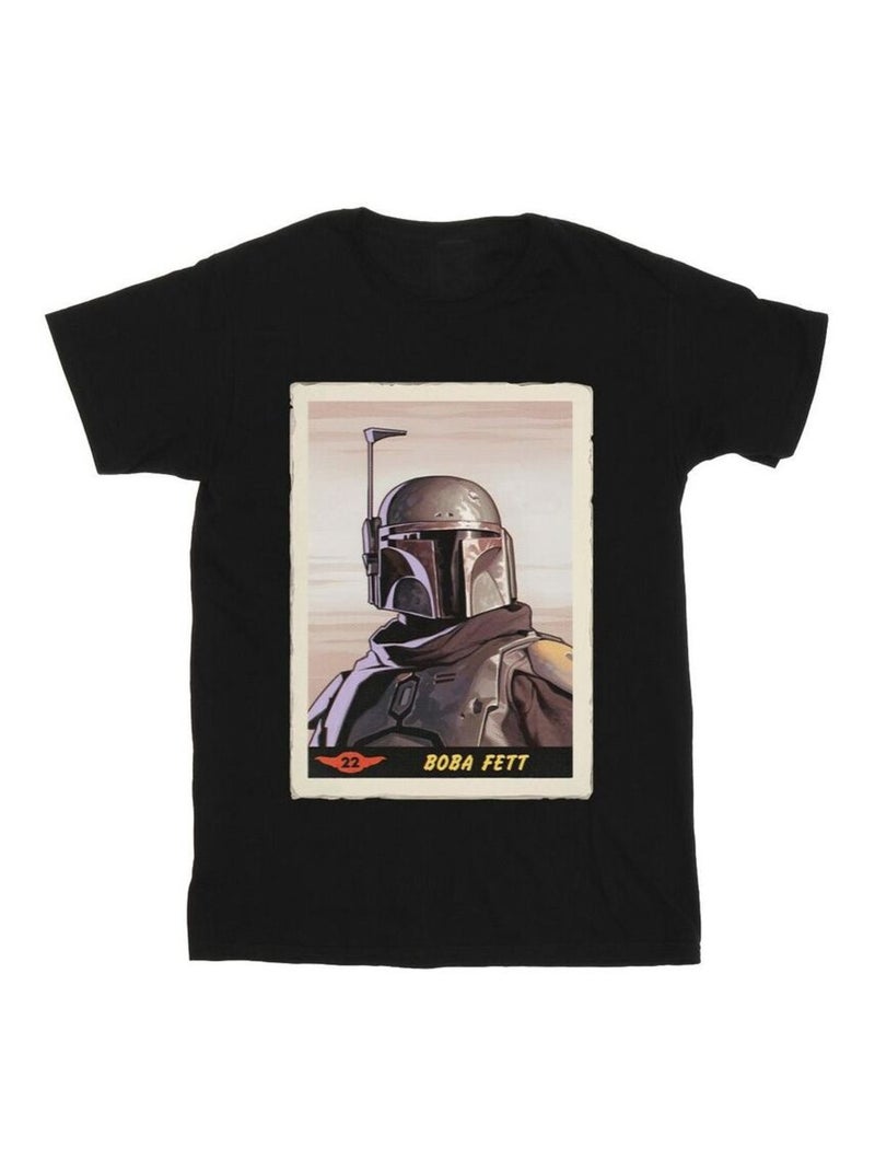 Star Wars - T-shirt THE MANDALORIAN Noir - Kiabi