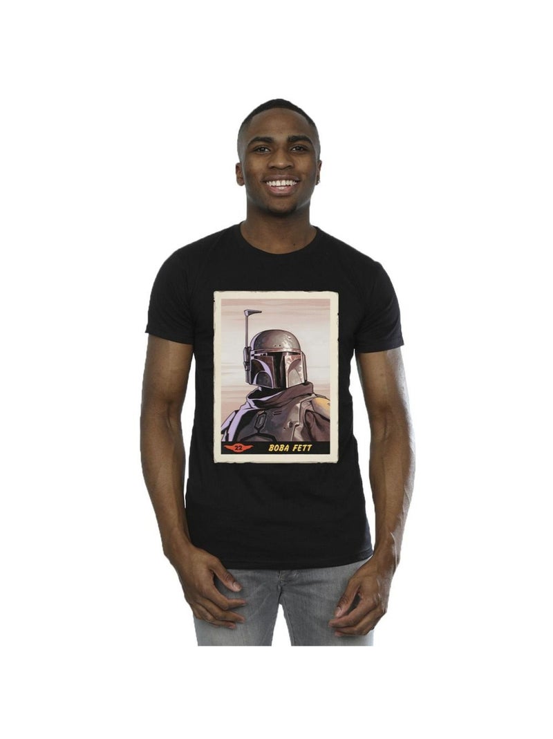 Star Wars - T-shirt THE MANDALORIAN Noir - Kiabi